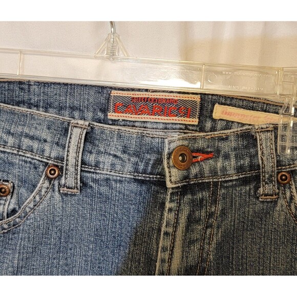 Z Cavaricci Vintage Jeans - Size 7, Low Rise Crop Straight Leg - Picture 2 of 8